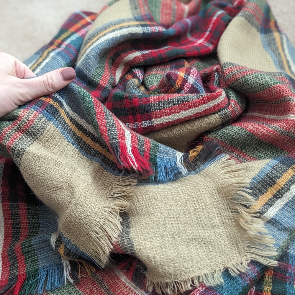 🍁Fall🍁 Blanket Scarf - Picture 3 of 4